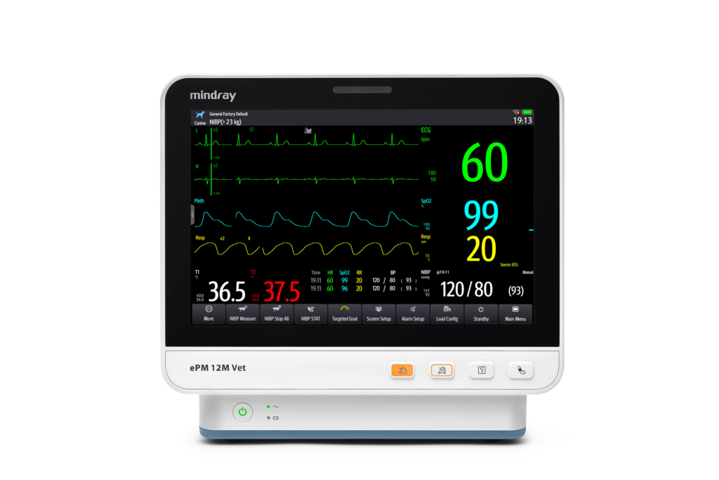 Monitor multiparametrici per veterinaria mindray epm 12m vet