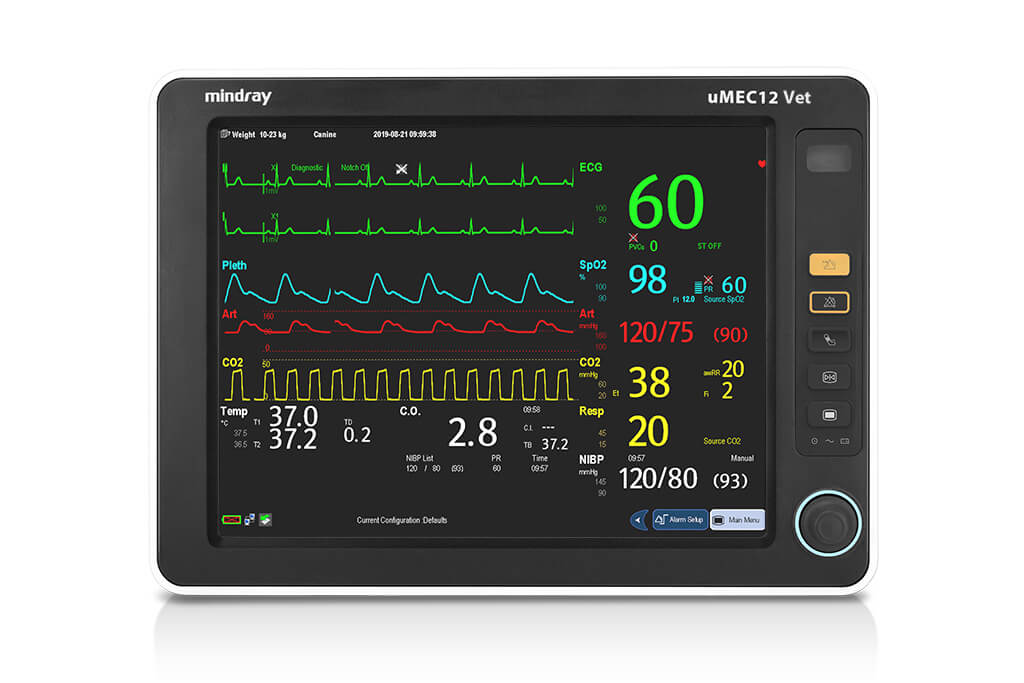 Monitor multiparametrici per veterinaria umec 12 vet 01